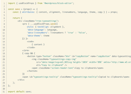 Zum Artikel "Neues Plugin RRZE-Typesettings für die Darstellung von Code"