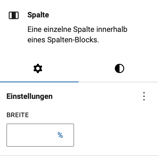 Spaltenbreite anpassen